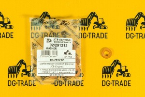 Шайба медная топливной форсунки JCB (Original) 02/291212 Шайба медная топливной форсунки JCB (Original) 02/291212