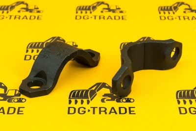 Комплект крепления крестовины (2 скобы + 4 болта) JCB (Original) 116/00525A (1)