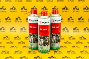 Смазка аэрозольная адгезивная WURTH HHS 2000 JCB, 0,5л 4004/0501A