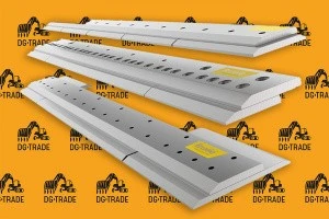 Нож приварной переднего ковша 2386*15*130 мм (10ХСНД) Terex 3519514M1
